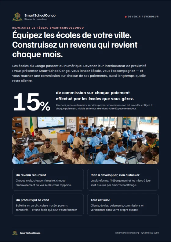 Aperçu de la plaquette devenir revendeur